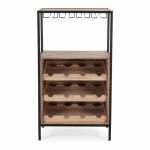 Veinikapp naturaalses v&auml;rvitoonis, pudelite arv 12, 51x91x30 cm Isaac - Yes Everyday