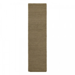 Khaki v&auml;rvi k&auml;sitsi kootud villane vaip 80x230 cm Harris Boucle - Flair Rugs