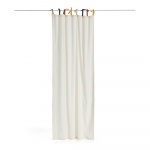 Kreem puuvillane laste kardin 135x270 cm Zelda - Kave Home