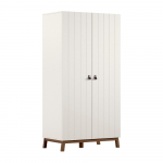 Beež laste riidekapp 99x196x58 cm Sezane - Vipack