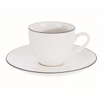 Valge portselanist espressotass 100 ml Decora - Orion