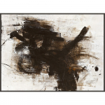 K&auml;sitsi maalitud maal raamiga/l&otilde;uendil 121x91 cm The Invisible - Malerifabrikken