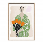 Tr&uuml;kitud pilt raamiga 50x70 cm Stella - Styler