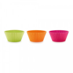 Silikoonist muffinivormid komplektis 12 tk &oslash; 7 cm - L&eacute;ku&eacute;