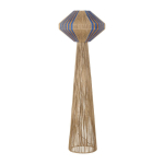 Sinine/naturaalne k&ouml;iest p&otilde;randalamp (k&otilde;rgus 152 cm) Abby - Nova Luce