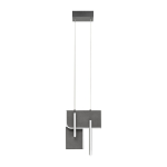 Helehall metallist LED-rippvalgusti, h&auml;mardatav Totem - Nova Luce