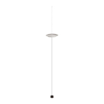 Mattvalge alumiiniumist LED-p&otilde;randalamp h&auml;mardatava valgusega (k&otilde;rgus 370 cm) Olos - Nova Luce