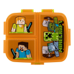 Oranž plastmassist laste suupistekarp Minecraft - STOR