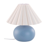 Valge/sinine keraamiline laualamp (k&otilde;rgus 34 cm) Crasso - Jotex