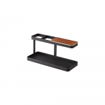 Must multifunktsionaalne statiiv p&ouml;&ouml;gipuidust detailidega Desk Bar Tower - YAMAZAKI