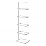 Valge metallist jalatsiriiul Tower Shoe Rack - YAMAZAKI