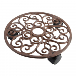 Metall mobiilne alus lillepottidele &oslash; 29 cm (k&otilde;rgus 7 cm) &ndash; Esschert Design