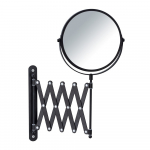 Must kosmeetikapeegel teleskoopilise hoidjaga seinale paigaldatav kosmeetikapeegel Exclusive - Wenko