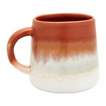 Terrakottapunane kivikeraamikast kruus 360ml Mojave &ndash; Sass & Belle