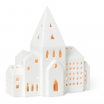 Valge keraamiline k&uuml;&uuml;nlajalg Urbania Lighthouse City - K&auml;hler Design