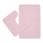 Heleroosad tualett- ja vannimatid 2tk komplektis 50x80 cm Armoni - Catherine Lansfield