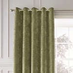 Khaki v&auml;rvi &scaron;enill-kangast termokardinad 2tk komplektis 117x183 cm Selene Luxury Chenille - Hyperion