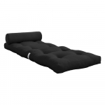 Must-antratsiitne futon madrats 70x200 cm Wrap Dark Grey &ndash; Karup Design