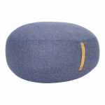 Sinine pouf Turenio, &oslash; 70 cm - H&uuml;bsch