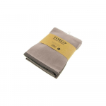 Komplekt 3 hallikaspruunist puuvillasest r&auml;tikust , 50 x 70 cm - Tiseco Home Studio