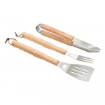 3 grillimisvahendi komplekt Wood - Cattara