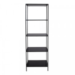 Must raamaturiiul tuhkast 51x170 cm Vita - House Nordic
