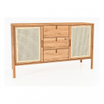 Madal kapp tammepuust 142x84 cm Pola - The Beds