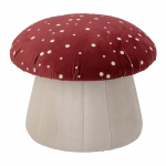 Punane ja valge sametne beebipuhver Lue - Bloomingville Mini