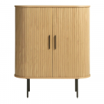 Tammedekooriga l&uuml;kandustega kummut 100x118 cm Nola &ndash; Unique Furniture