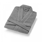 Hall puuvillane hommikumantel suurus L Mia Waffle - Foutastic