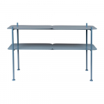 Helesinine metallist riiul 100x62 cm River - Zuiver