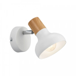 Valge seinalamp &oslash; 10 cm Latika - Reality