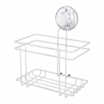 Isekandev metallist h&otilde;bedane vannitoa riiul Bestlock Bath - Compactor