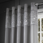 Hallid kardinad 2 tk komplektis 168x183 cm Glitzy - Catherine Lansfield