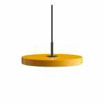 Ookerkollane LED-riputusvari metallist lambivarjuga &oslash; 31 cm Asteria Mini - UMAGE