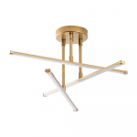 Kuldne LED laevalgusti 26x51 cm Ledflower - Opviq lights