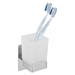 Isekinnituv klaasist hambaharjatops, l&auml;ikiv h&otilde;bedane Genova - Wenko