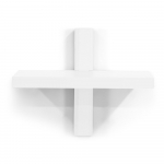 Valge metallist riiul 28 cm Hola - Spinder Design