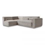 Beež nurgadiivan (vasak nurk) Flex Felix - Miuform