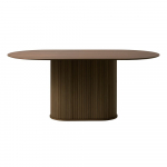 Pruun tammepuidust s&ouml;&ouml;gilaud 95x180 cm Nola - Unique Furniture