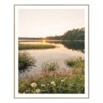 Maal 40x50 cm Down on the Lake