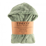 Roheline mikrofliisist beebi hommikumantel Delux - Tiseco Home Studio