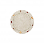 Beež pestav k&auml;sitsi kootud puuvillane laste vaip &oslash;140 cm Chanterelle - Lorena Canals