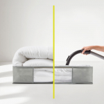 Plastikust vaakumkott voodi alla 60x45x15 cm - Hom&eacute;a