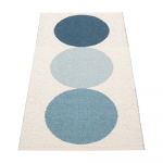 Sinine-kreem sise/v&auml;lisvaip 70x140 cm Otto Sky &ndash; Pappelina