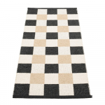 Must-kreem sise/v&auml;lisvaip 70x160 cm Pix Black Vanilla &ndash; Pappelina