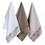 Puuvillased r&auml;tikud 6tk komplektis 40x60 cm Pineapple - Foutastic