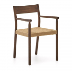 Pruun tammepuidust s&ouml;&ouml;gitool Yalia - Kave Home