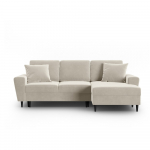 Beež sametist panipaigaga nurgadiivanvoodi (parem nurk) Kyoto - Cosmopolitan Design