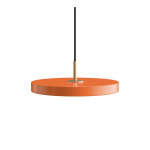 Oranž dimmerdatav LED-rippvalgusti metallist varjuga &oslash; 31 cm Asteria Plus - UMAGE